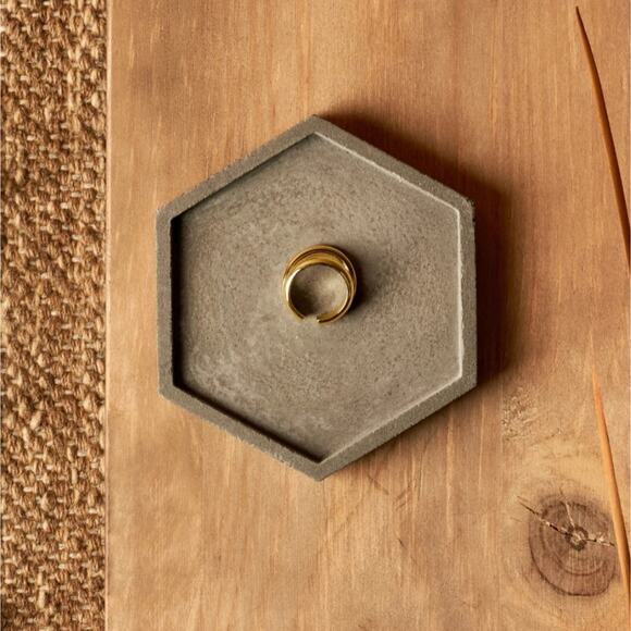 Loren Stewart Deux Open Stacked Double Band Ring - Size 7 - Gold Plated NWT - Picture 10 of 11